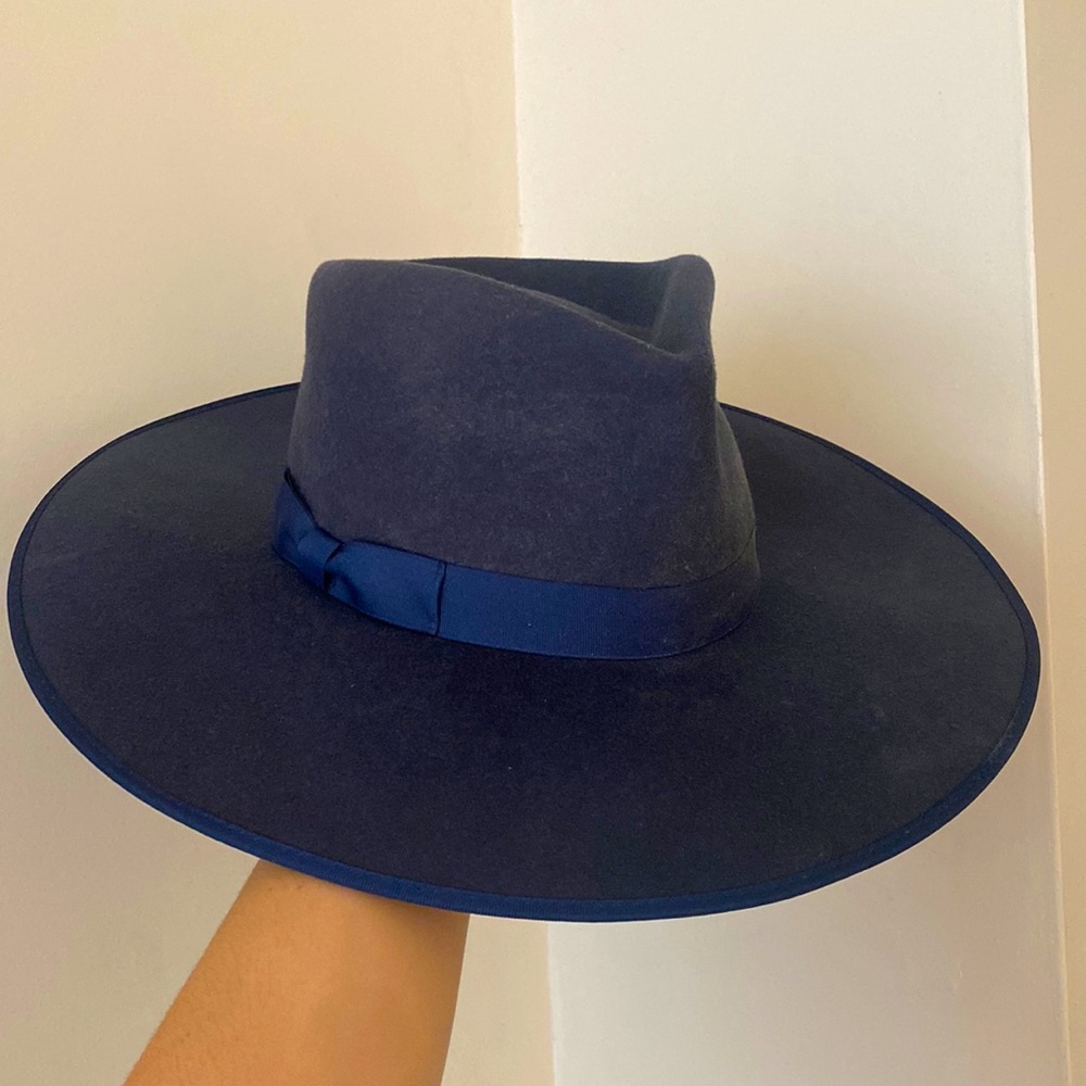 Lack of Color Navy Hat 100% Wool-Size Medium (Worn Once!!)